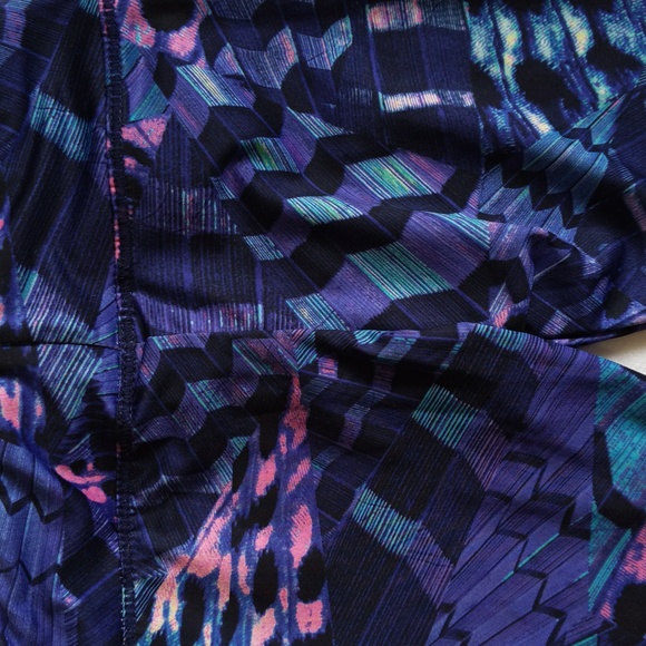 adidas abstract print sporty cropped leggings 12 months baby girl - Picture 7 of 7